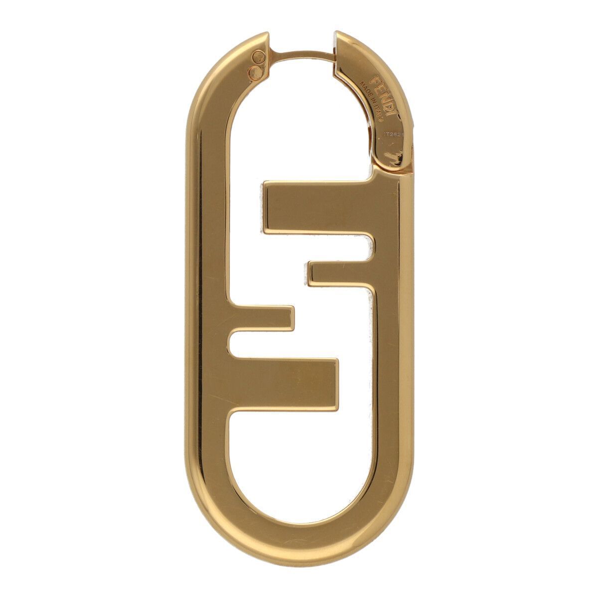 Fendi フェンディ オーロック シングル ピアス  ゴールド FF ズッカ Fendi フェンディ オーロック シングル ピアス ゴールド FF