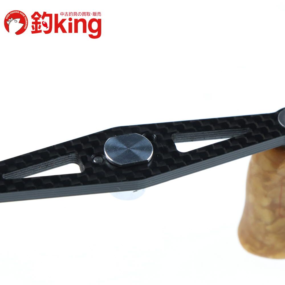 【中古/美品】 ZPI カーボンハンドル 80mm メガバス 鬼手仏心 コルクノブ付  /T014S ZPI カーボンハンドル 80mm メガバス 鬼手仏心 コルクノブ付