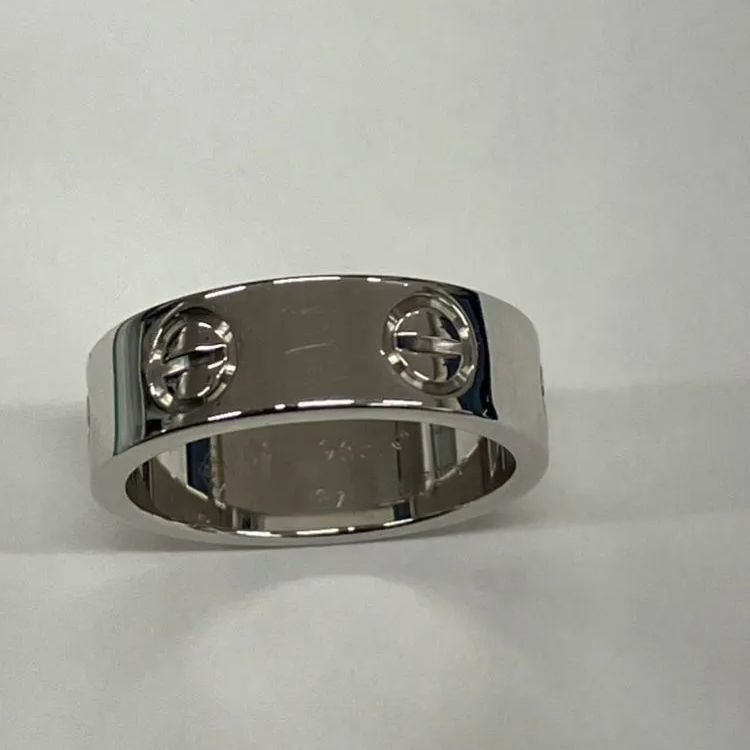 Cartier カルティエ ラブリング ホワイトゴールド 750刻印 Cartier カルティエ ラブリング ホワイトゴールド 750刻印