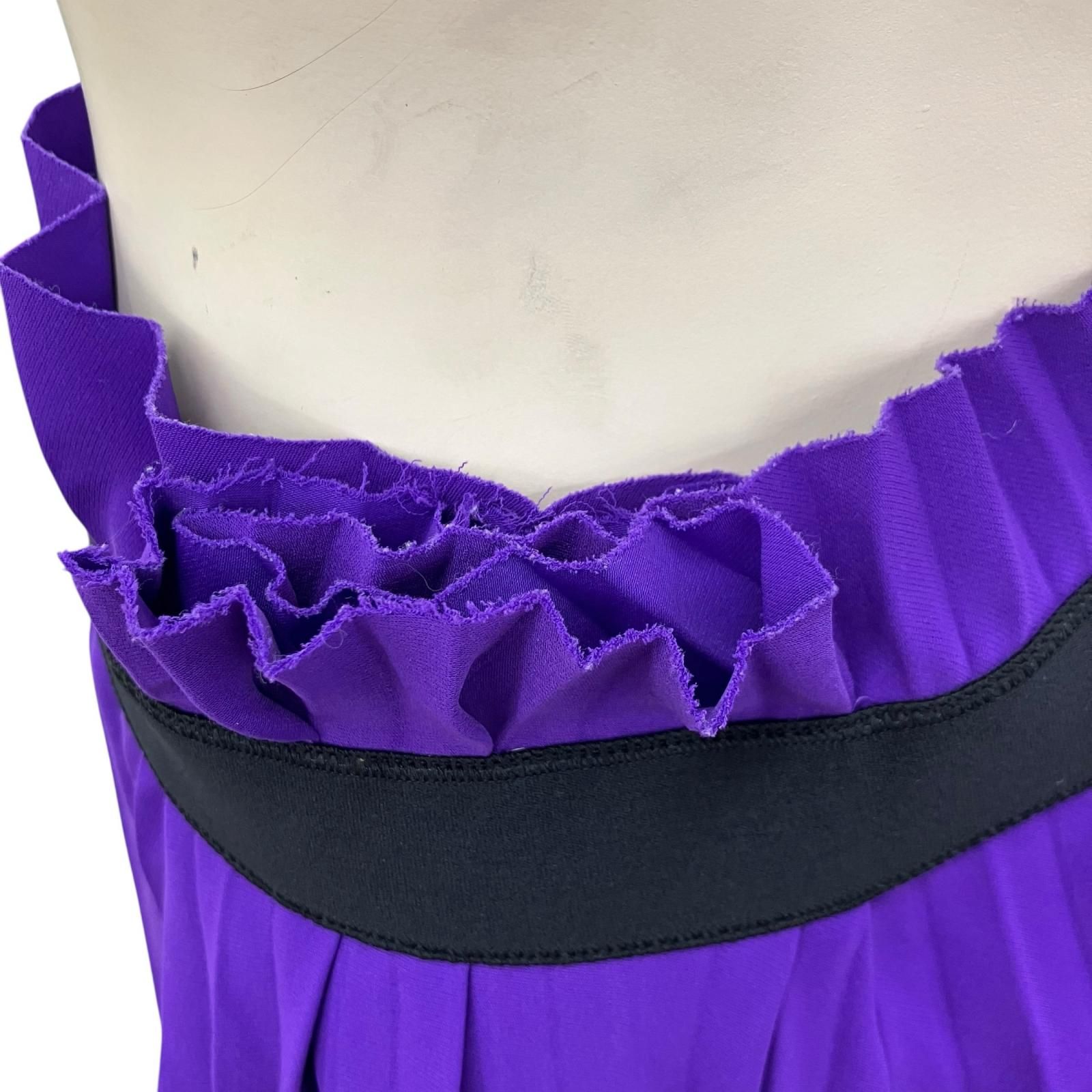 186005 BALENCIAGA バレンシアガ プリーツロングスカート サイズ36 パープル レディース SIROKUMA-CORPORATION_COM