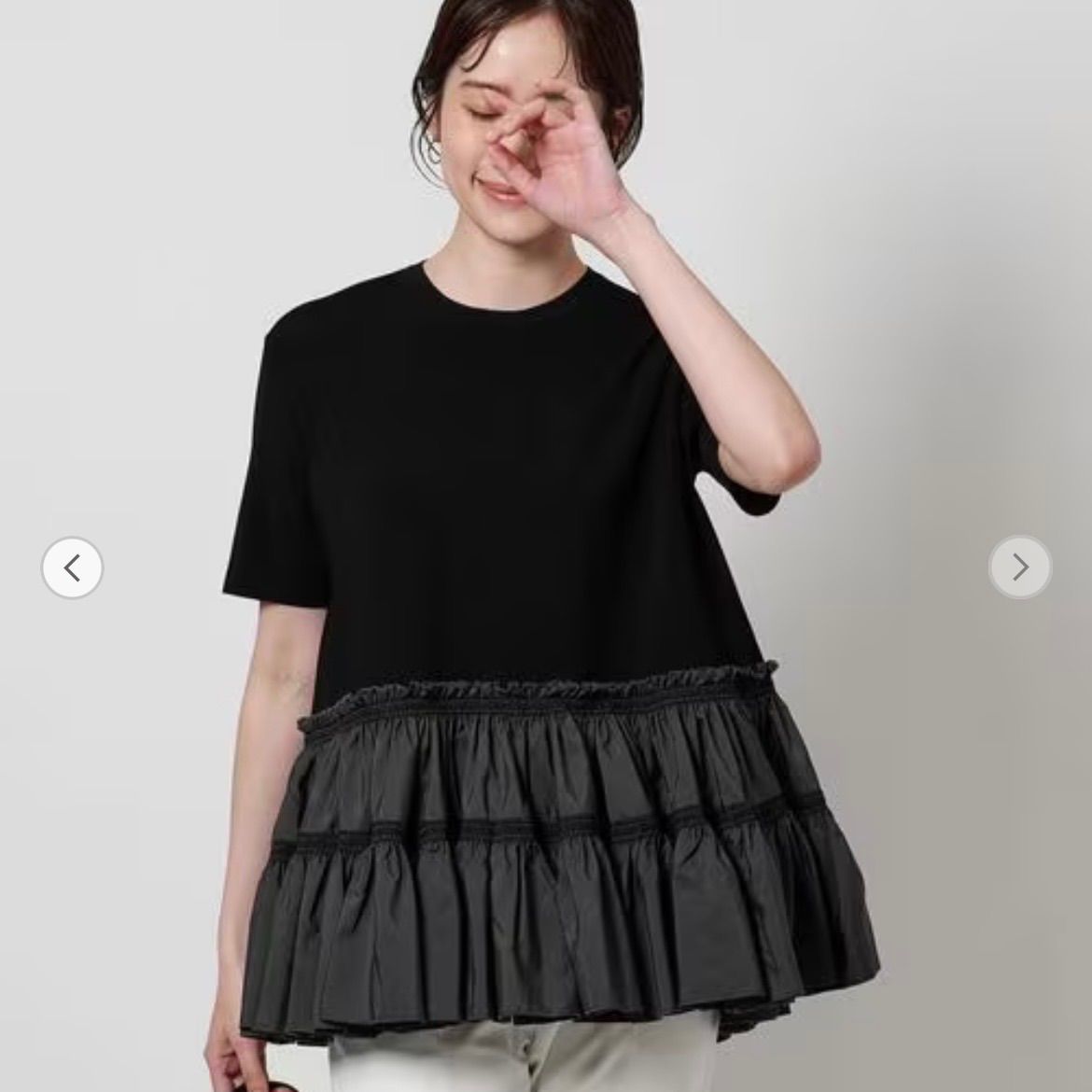 新品タグ付 完売品 UNITED ARROWS エンブロティアードコンビ