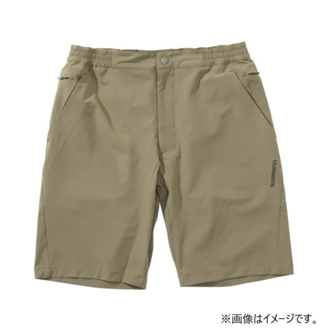 シマノ WP-000Y ドライバーサタイルショーツ M ダークカーキ | 釣具
