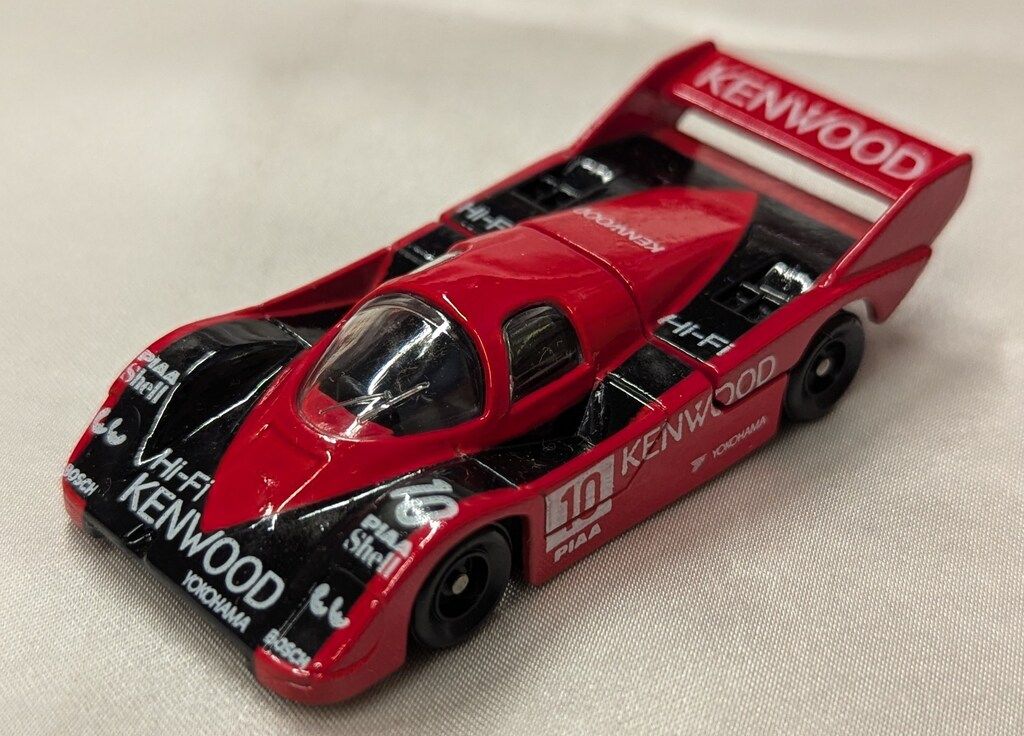 トミー トミカ ガリバー特注 ガリバー5周年 PORSCHE956 KENWOOD 10 116-1-4