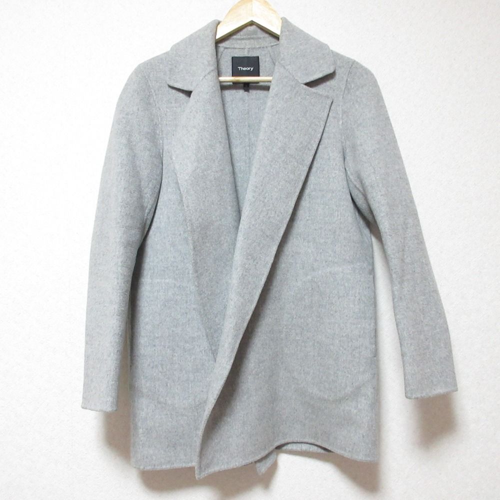 美品 Theory セオリー NEW DIVIDE CLAIRENE カシミヤブレンド