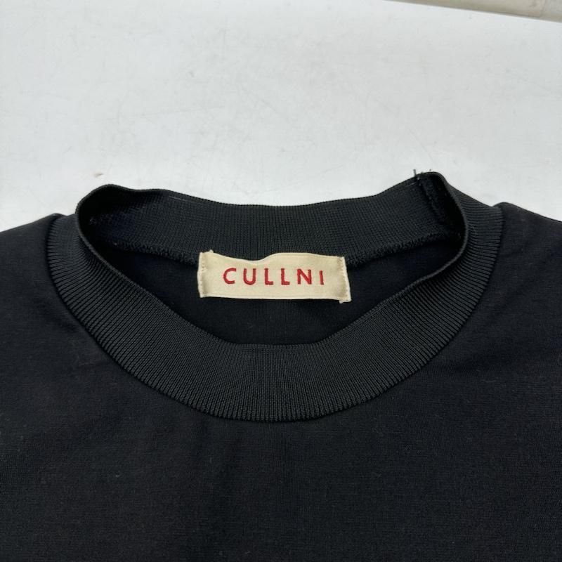 CULLNI クルニ Tシャツ 半袖 切替 カットソー ストライプ
