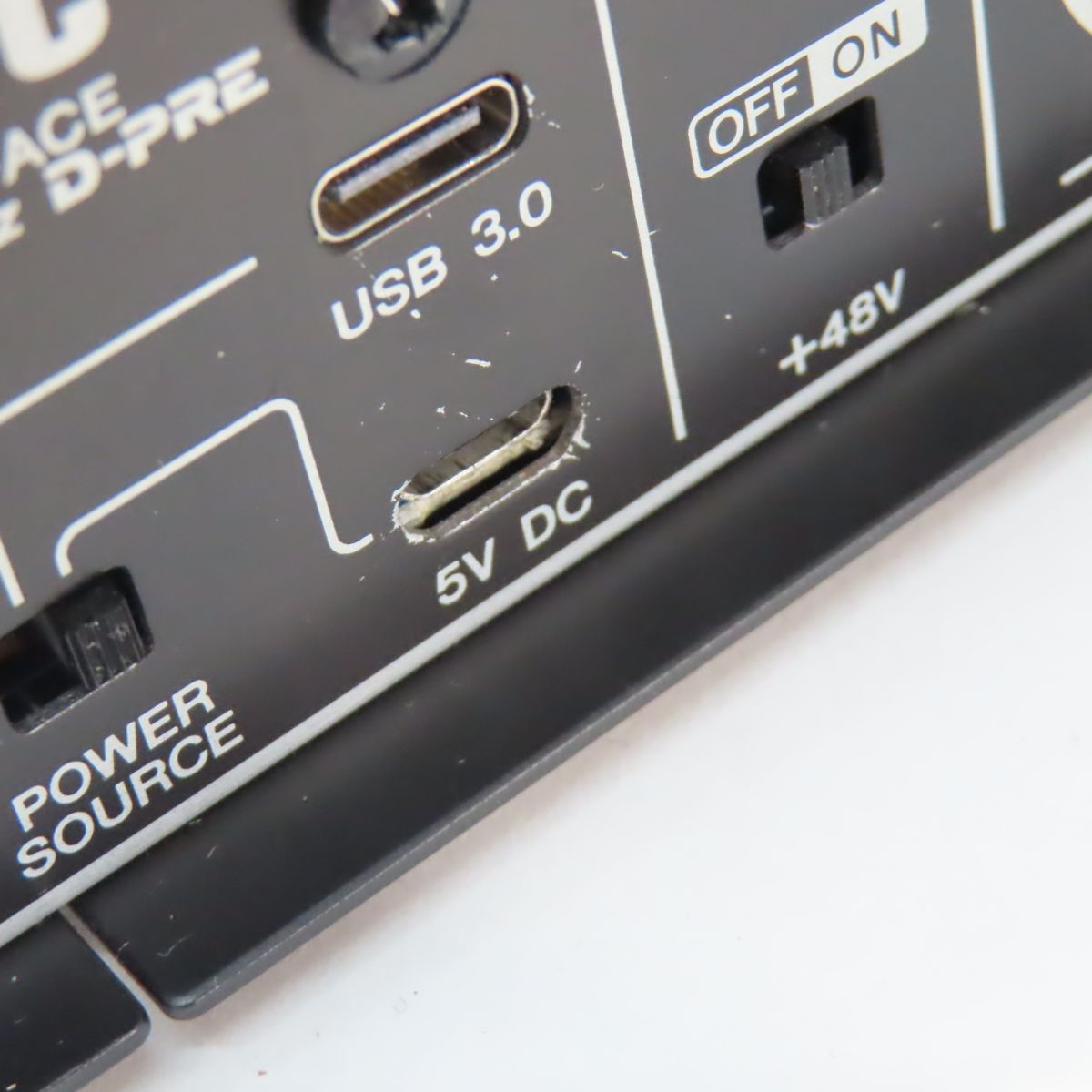 オーディオインターフェース USBタイプ