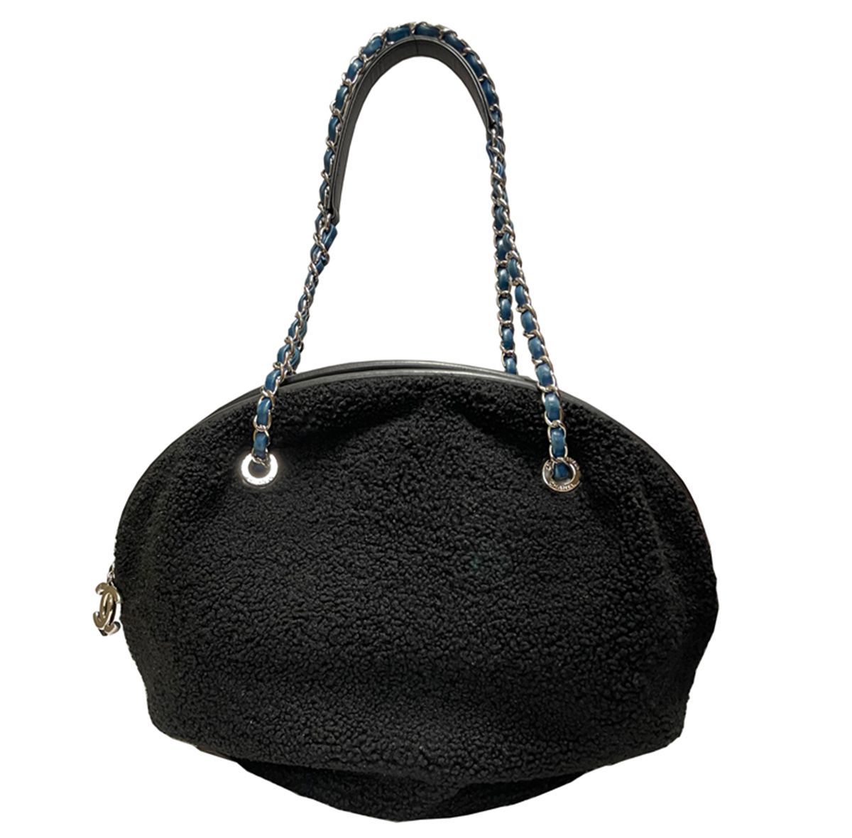 CHANEL シャネル ドーヴィル ラウンド チェーンショルダーバッグ