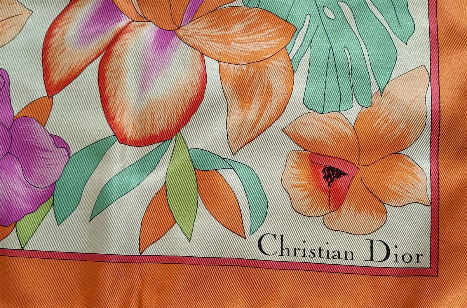 Christian Dior スカーフ ChristianDior クリスチャンディオール スカーフ トロッター柄