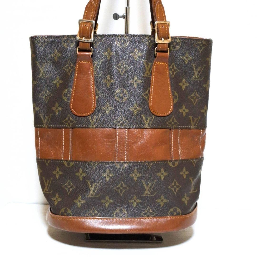 LOUISVUITTON ヴィトン モノグラム バケット USA トートバッグ ⛄美品⛄️USA限定 ルイヴィトンモノグラム バケットGM トート