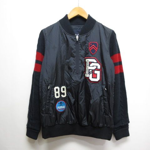 パーリーゲイツ PEARLY GATES ゴルフウェア ハーフジップ 中綿