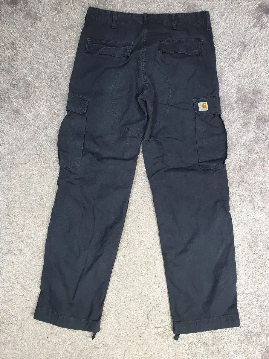 カーハート カーゴ ズボン Regular リップストップ パンツ ブラック 33