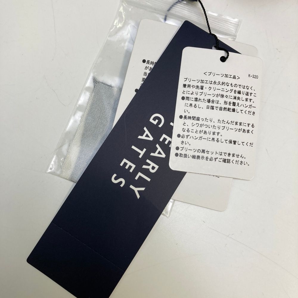 サイズ：0 PEARLY GATES パーリーゲイツ 055-1234034 裏地プリーツ