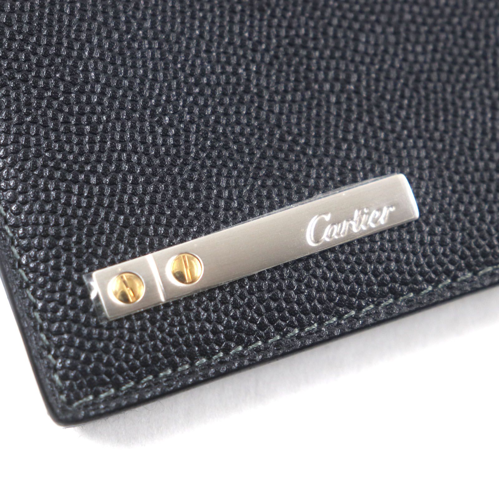 Cartier カルティエ サントス カードケース 名刺入れ ブラック 楽天市場】カルティエ 名刺入れ ブラック（ONYX） サントス ドゥ