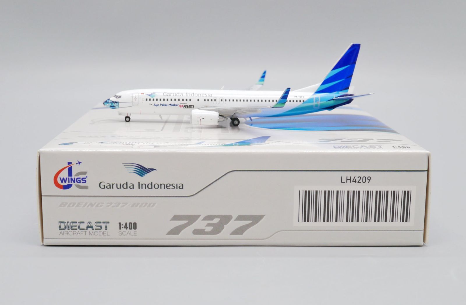 Jcwings ガルーダインドネシア 737-800 PK-GFQ 1/400