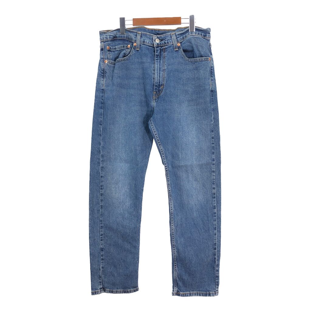 Levi's リーバイス 505 デニムパンツ ブルー (メンズ W36 L30) 中古 古着 S3134
