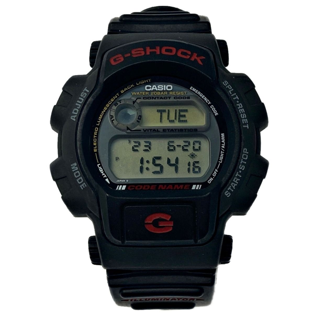 CASIO カシオ G-SHOCK 初代 コードネーム DW-8500-1JF メンズ クォーツ