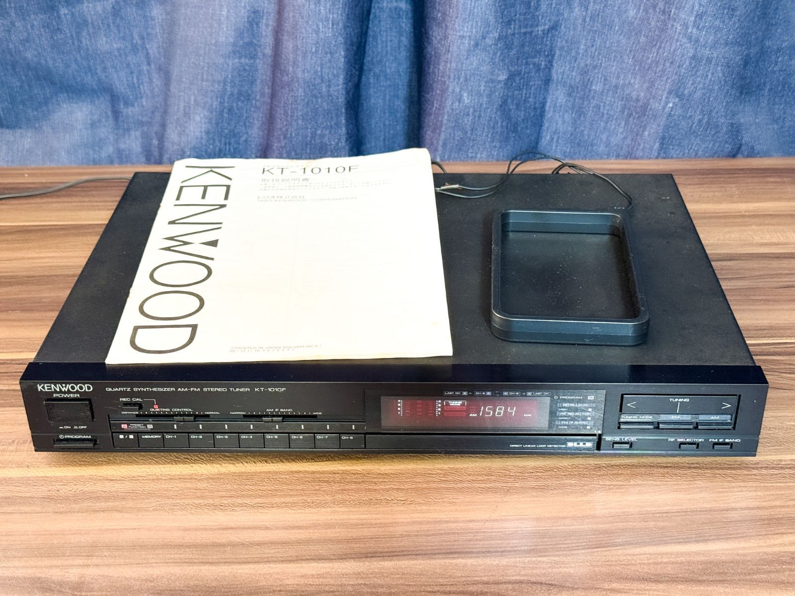 KENWOOD ケンウッド　KT-1010F　FM/AMチューナー KENWOOD ケンウッド KT-1010F FM/AMチューナー 【中古品