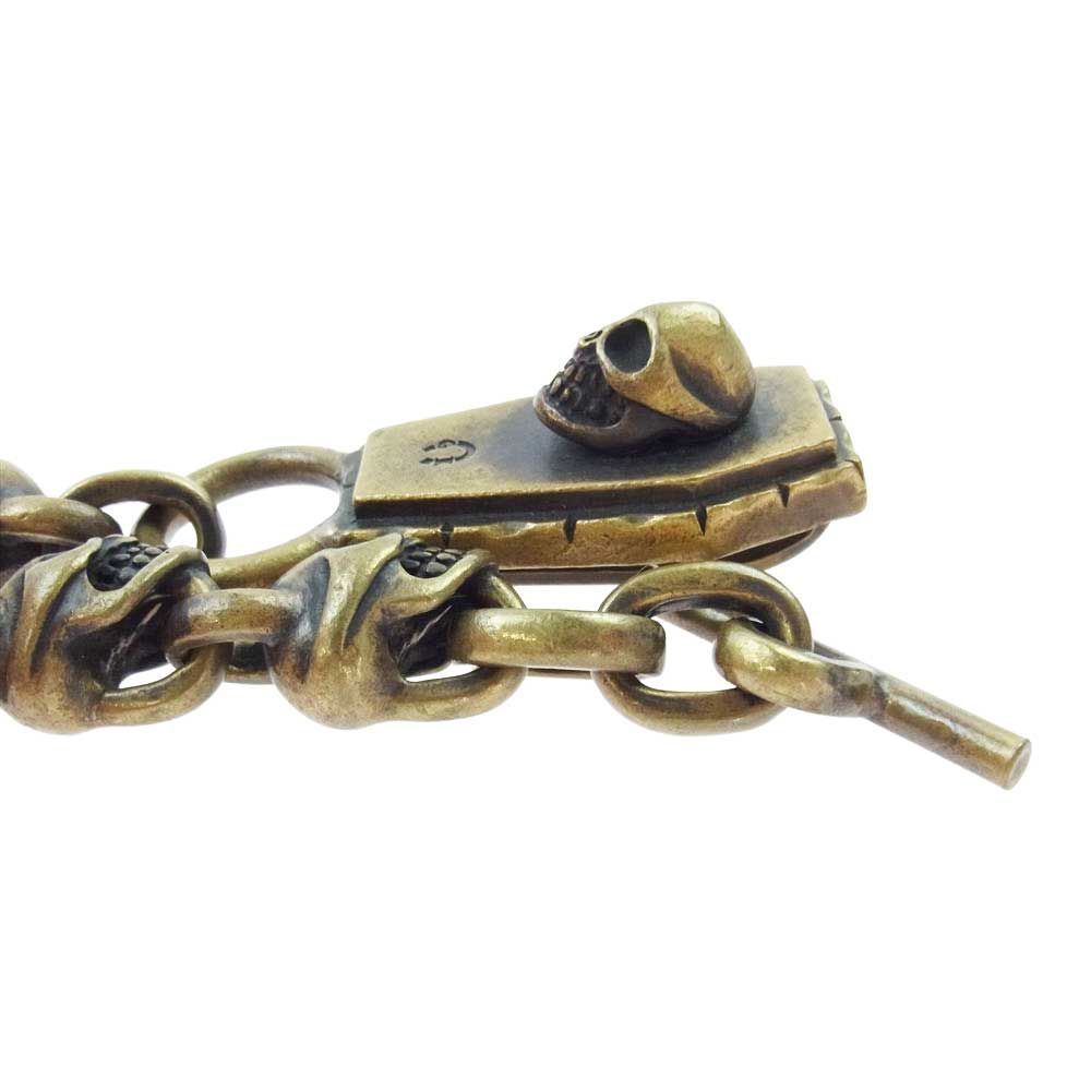 goldkid ゴールドキッド ウォレットチェーン ブラス GOLD KID