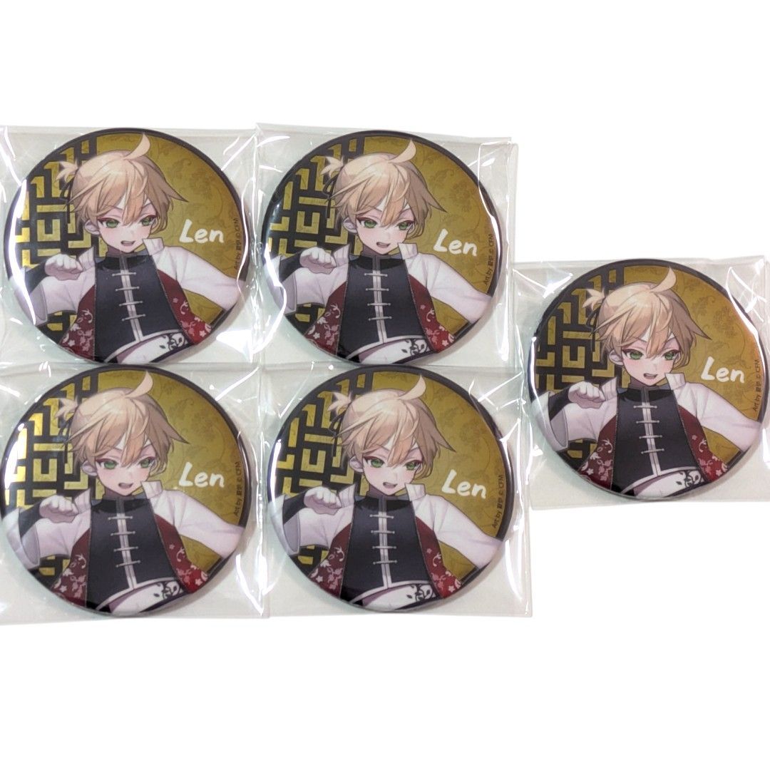 鏡音リン 39Culture チャイナ 缶バッジ 24点セット 新品未使用 送料無料 24時間以内発送 未使用 鏡音レン 30点セット 39culture