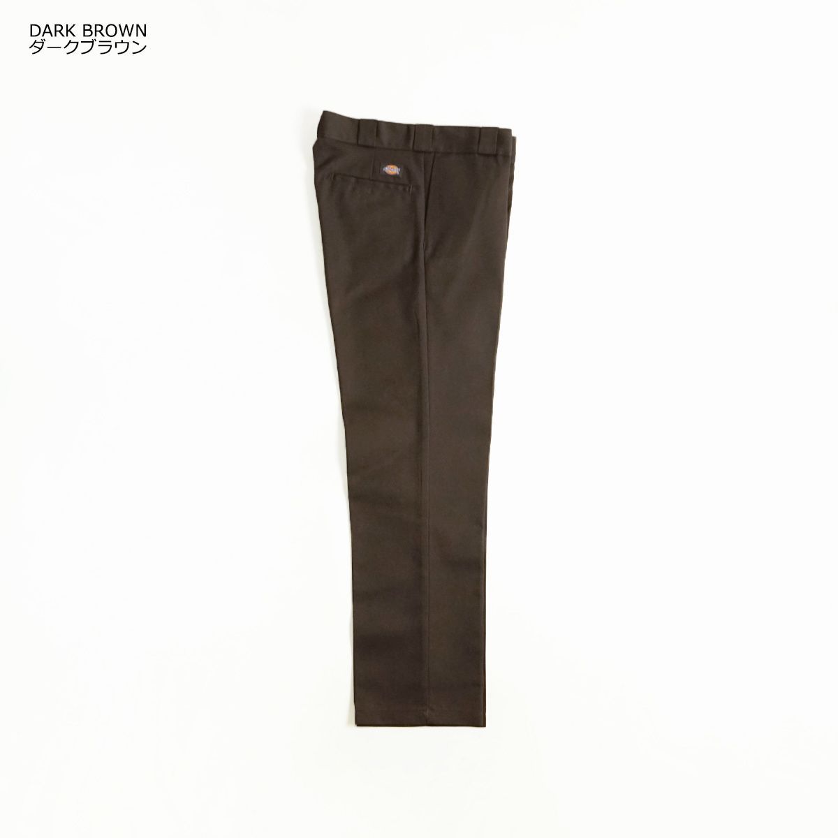 チビタグ　USA製 ダークブラウン　dickies ワークパンツ874 アメリカ カラー：ダークブラウン／レングス30インチ】ディッキーズ Dickies