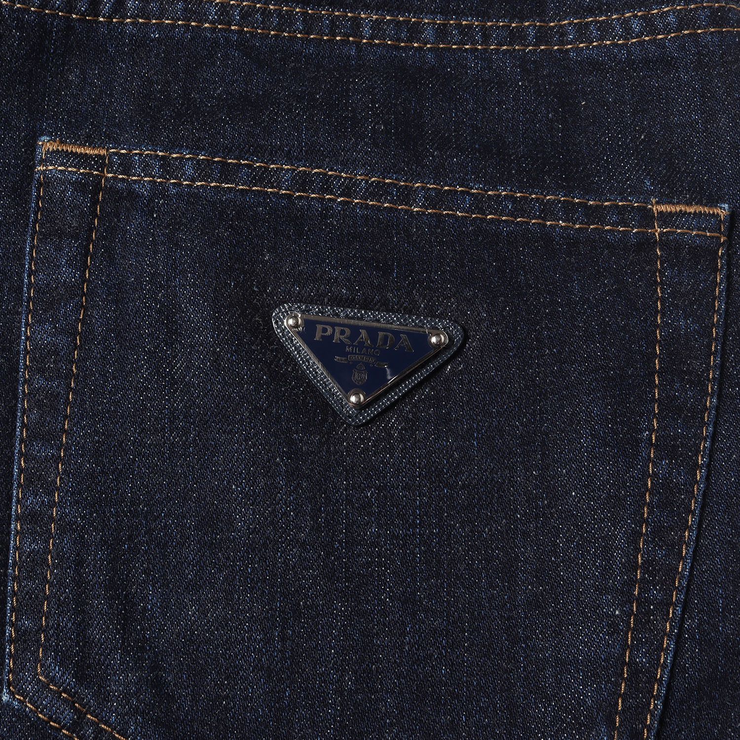 美品】PRADA プラダ パンツ サイズ:30 / トライアングルロゴプレート