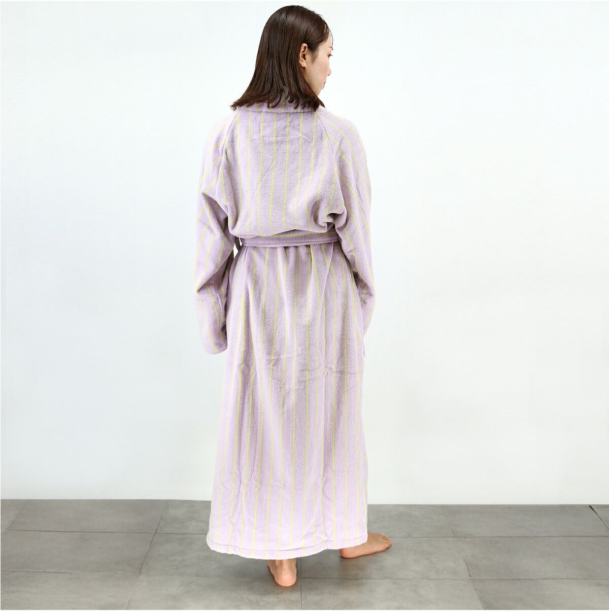 □BONGUSTA ボングスタ バスローブ NARAM BATHROBE ストライプ