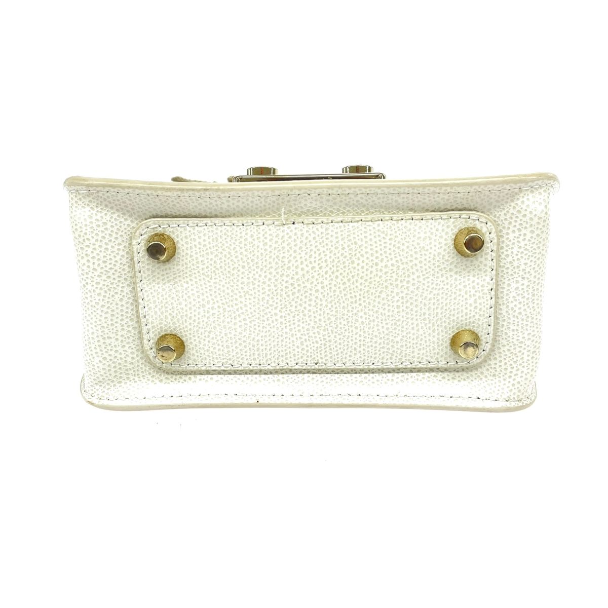 FURLA フルラ メトロポリス ショルダーバッグ ゴールド グリッター org.jpg
