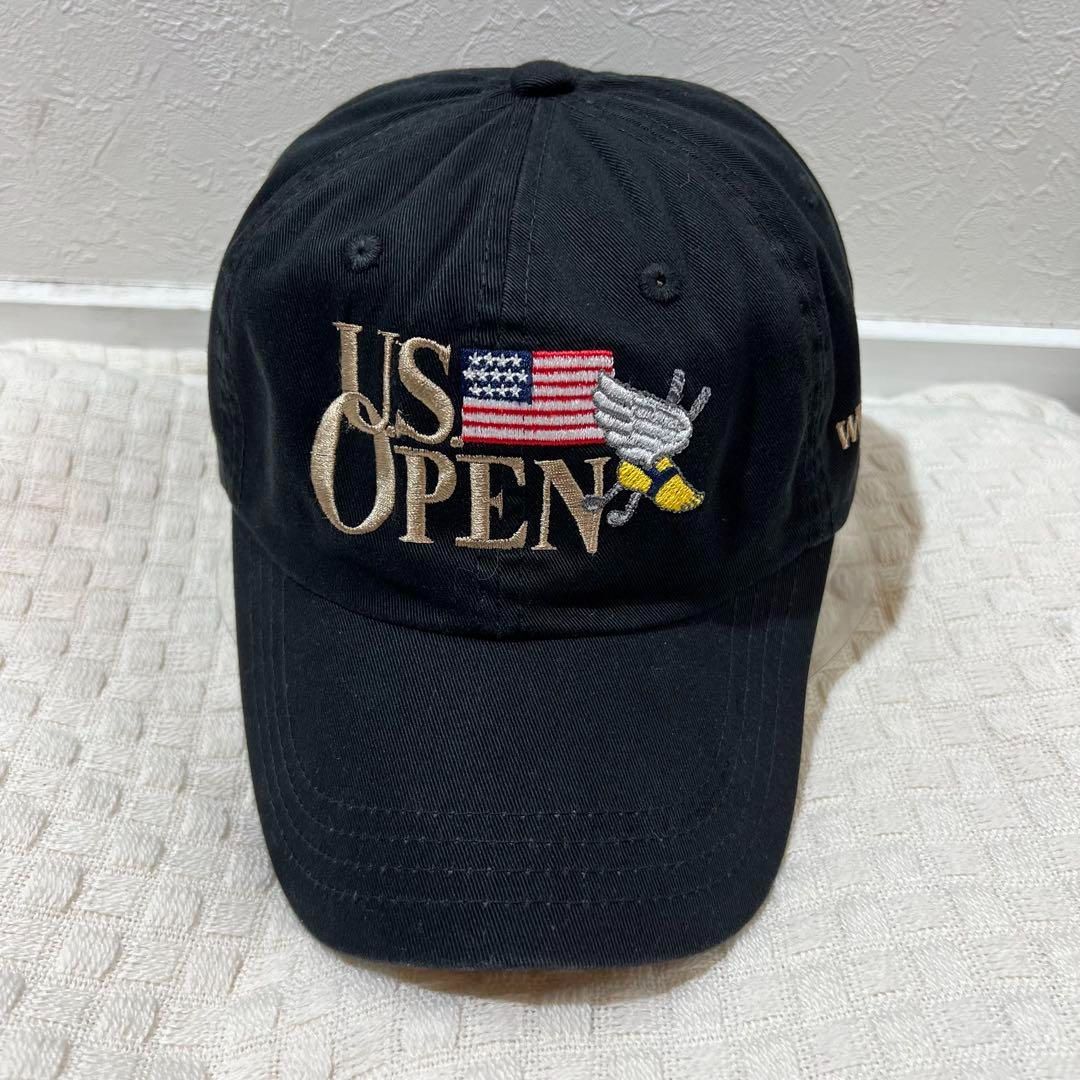 US OPEN 2006年モデル 6パネルベースボールキャップ 黒 - メルカリ