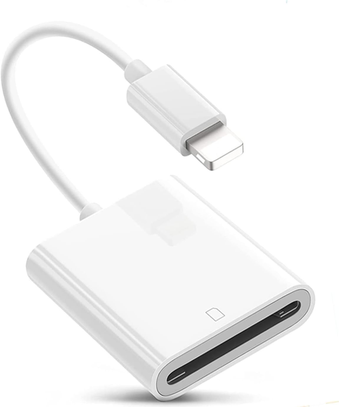 【色: ホワイト】Iphone SDカードカメラリーダー【2023新登場、正規認