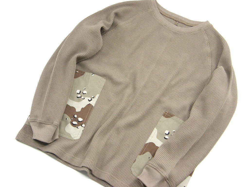 カモ柄 ポケット付き