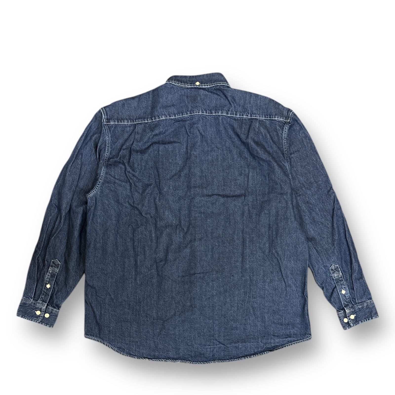 国内正規 美品 Supreme 24AW Small Box Shirt Rinsed Denim スモール