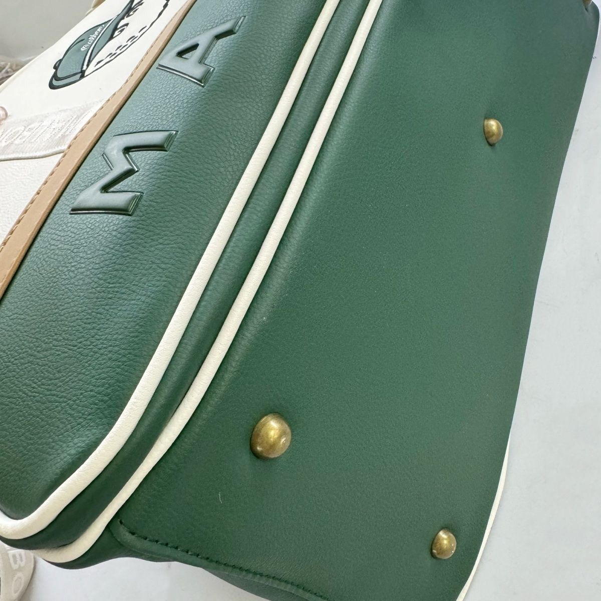 Malbon マルボン ゴルフバッグ ボストンバッグ 男女兼用 グリーン 大容量