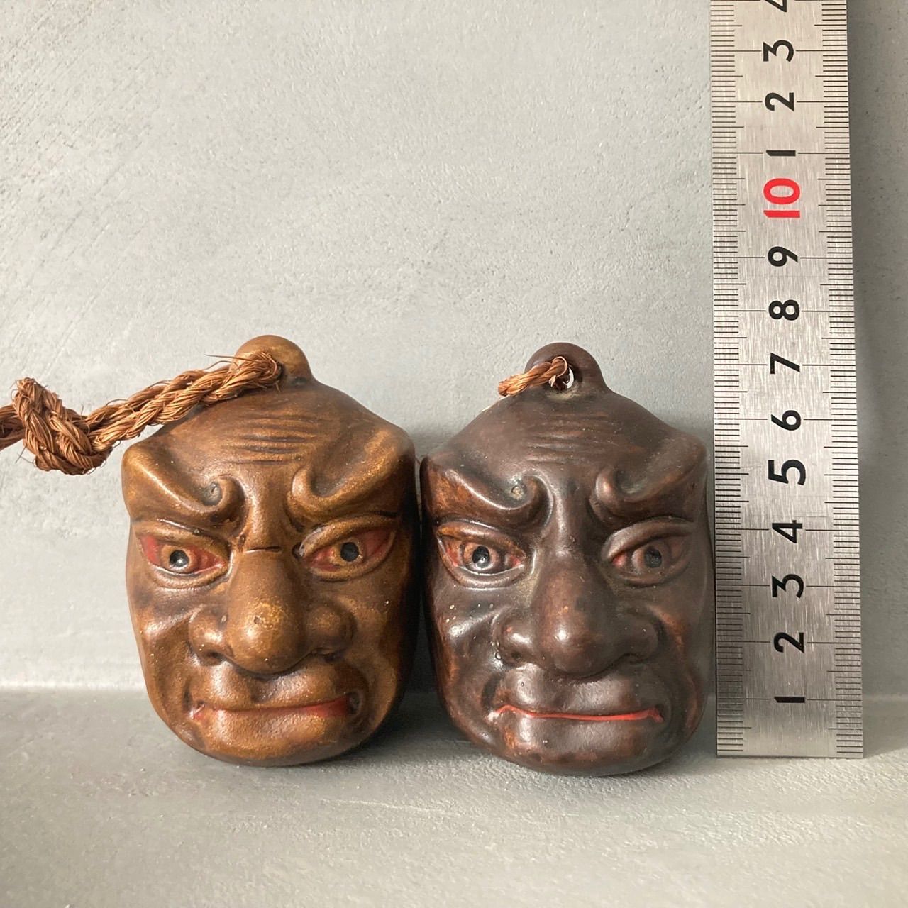 土鈴 能登御陣乗太鼓 人面 2個set 郷土土産 伝統工芸品 - メルカリ