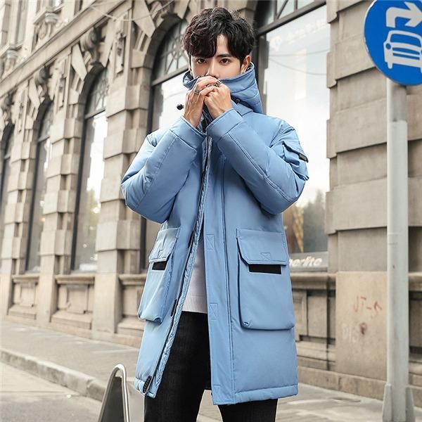 ダウンジャケット メンズ おしゃれ かっこいい 暖かい 防寒 フード付き 高品質 防風 保温 着やせ ナチュラル 着回しアウトドア お出かけ 秋冬 メンズ ダウンジャケット ダウンコットン ストライプ 冬服