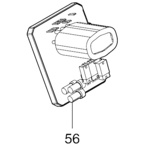マキタ makita 40Vmax 充電式レシプロソー JR001GZK用 コントローラ 620C31-7 部品 修理 パーツ セーバーソー 切断 解体 建設 リフォーム