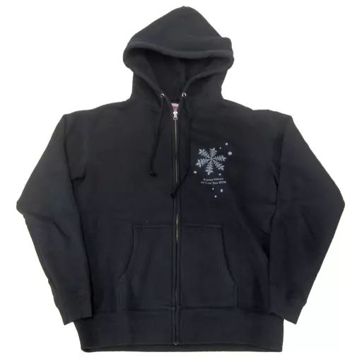 【中古】アウターウェア(女性アイドル) 安野希世乃 パーカー ブラック フリーサイズ 「安野希世乃 1st LIVEツアー2018『きっと、ふわふわとしてる。』」