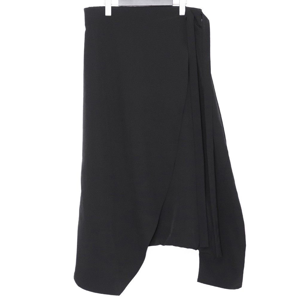 INCARNATION WRAP SARROUEL PANTS Sサイズ ブラック