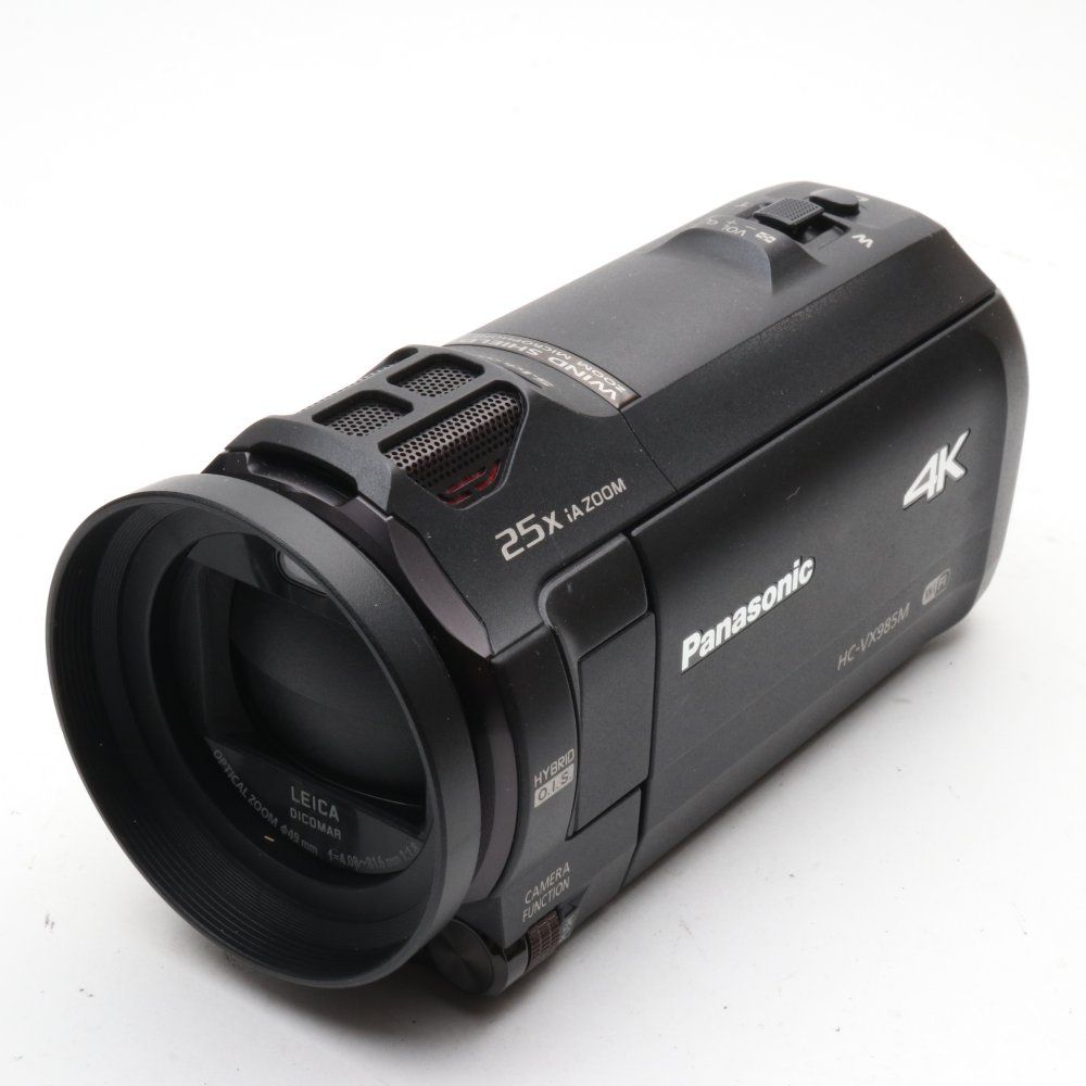 パナソニック 4K ビデオカメラ VX985M 64GB あとから補正
