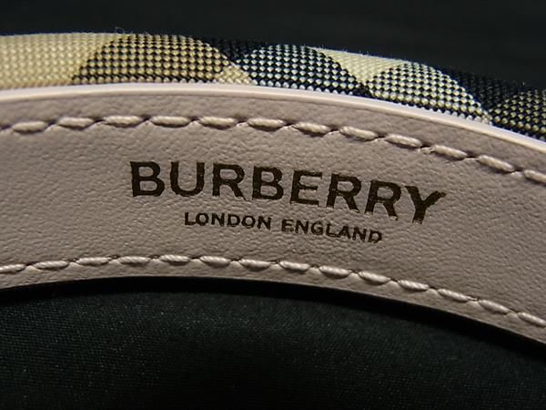 BURBERRY バーバリー ノバチェック キャンバス カチューシャ ヘアバンド ヘア ブラウン系 FS4705 DECORATOM_COM_BR