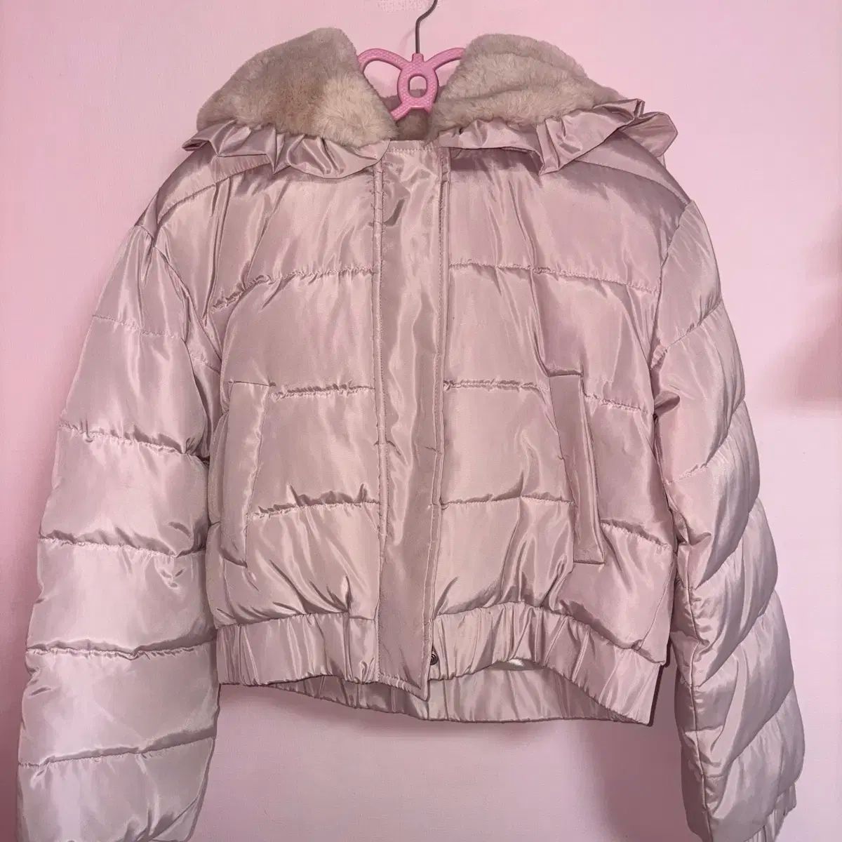 deary ディアリ うさぎダウン ピンク ファー KARA ショートダウン ロリータ ギャル Babymetalclub