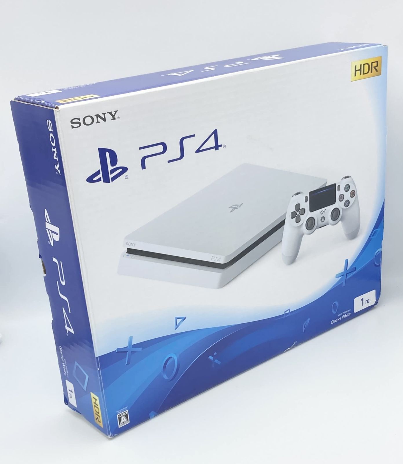 SONY ソニー PlayStation 4 中古 グレイシャー・ホワイト 1TB CUH 