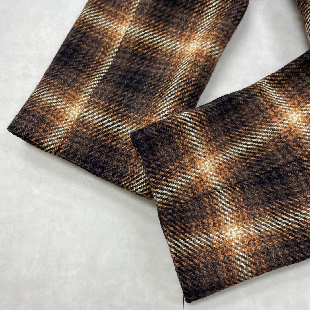 BURBERRY LONDON バーバリーロンドン ロングコート ツイード チェック