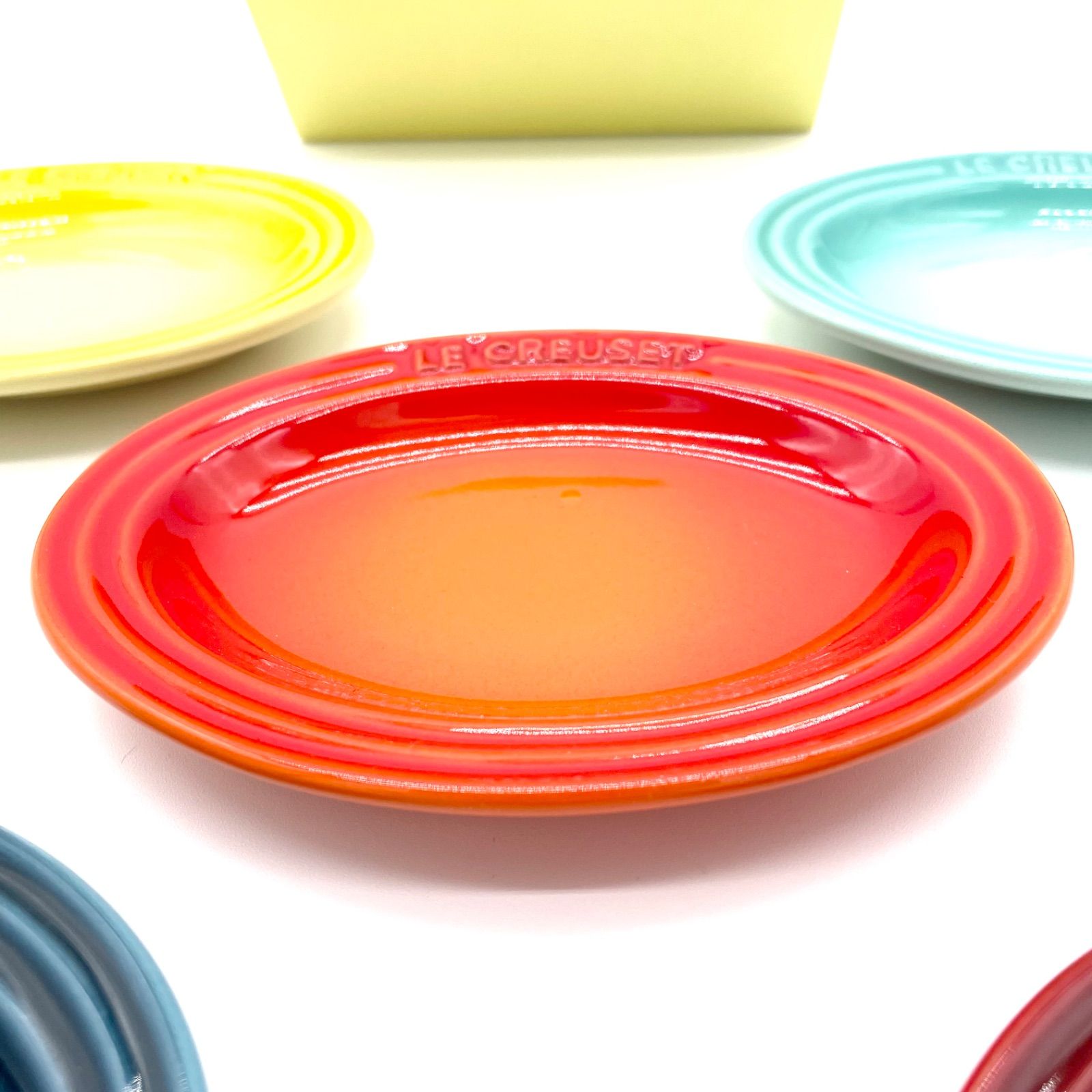 LE CREUSET Mini Oval Plate (Set of 5) 910369-00 ル・クルーゼ ミニ