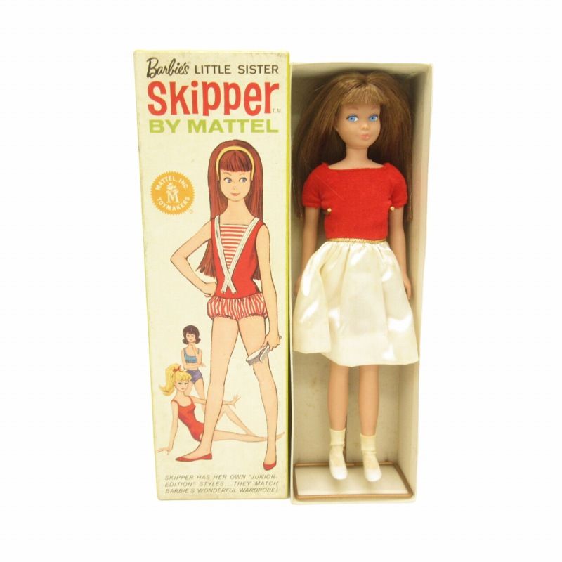SKIPPER スキッパー 希少 ヴィンテージ バービー人形 バービーの妹 vintage barbie doll マテル社 レトロ 1902