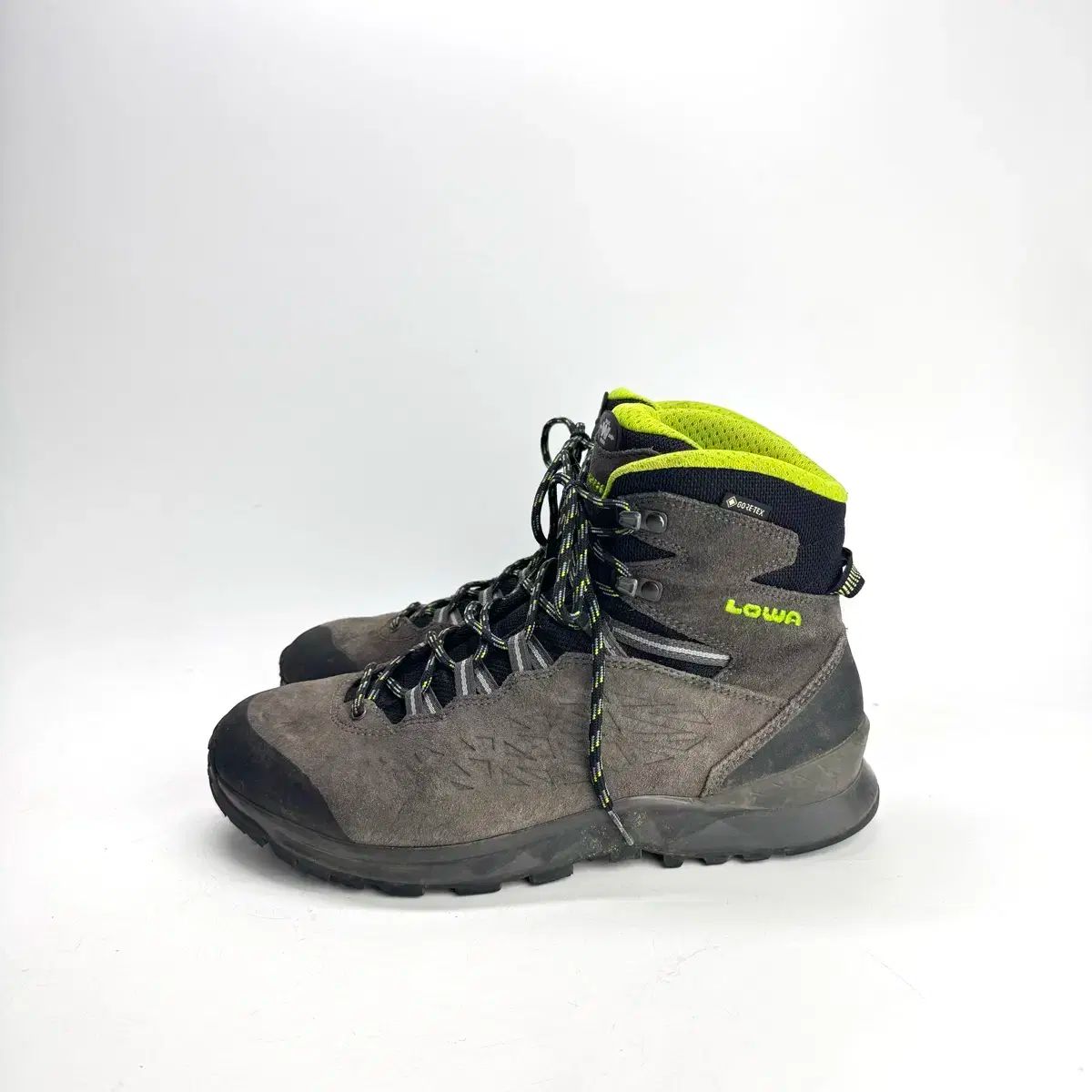 ロバ 探検家 ミッド 無煙炭 登山靴 265