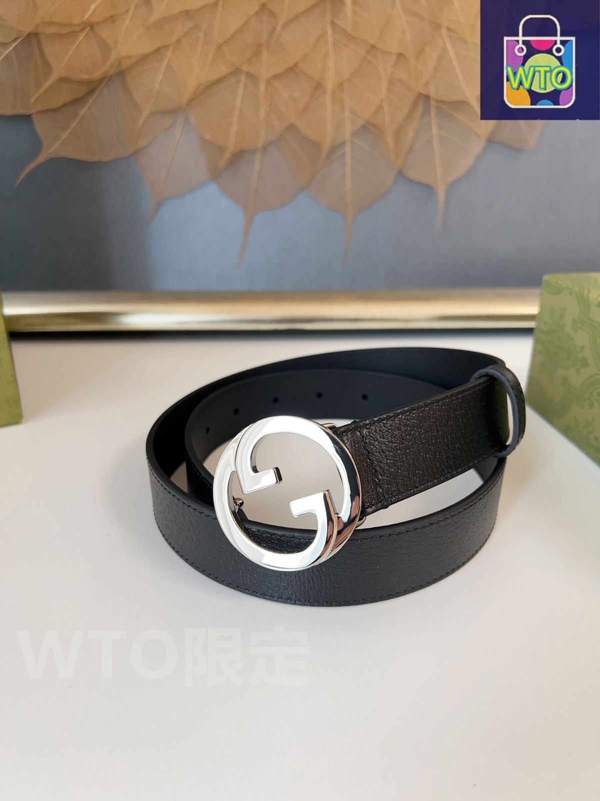 土日限定価格！9,999円→8,888円Gucci ダブルGロゴ ベルト 黒 GUCCI ダブルGロゴ ベルト 黒 - メルカリ