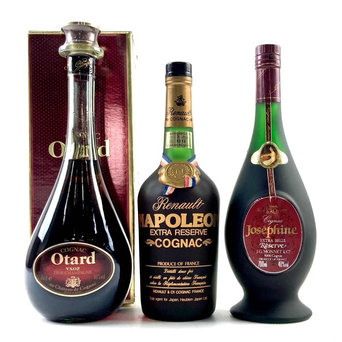 カミュ モネ コニャック ブランデー 3本セット 【古酒】 カミュ モネ