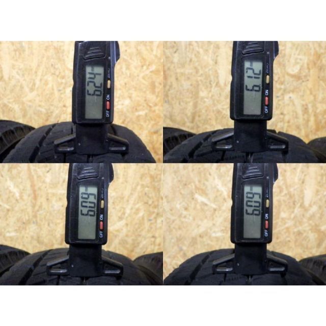 SP157 T0004185 送料無料●2021年製造 約7部山●BS BLIZZAK VRX2●155|65R14●4本