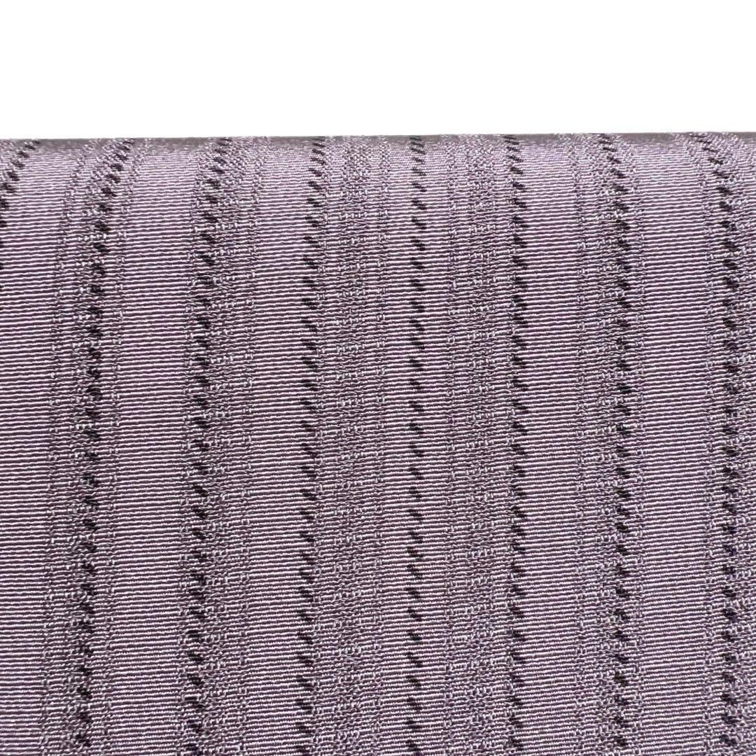 未着用 小紋 こむさでもーど 縦縞 パープル お洒落 着物 041a d - メルカリ