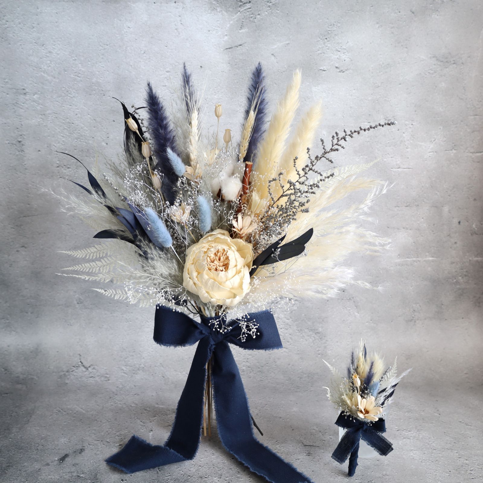 値下げ！！】ピュアホワイトピオニーのクラッチブーケ ブライダル